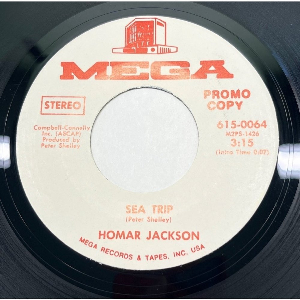 Homar Jackson Sea Trip 45 Funk Promo MEGA 615-0064 VG+/NM Mono Stereo